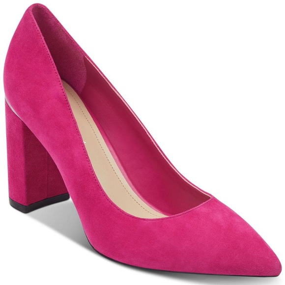 Marc Fisher Shoes - Marc Fisher Women’s Suede Magenta Pink High Heels Pumps Shoes Size 10